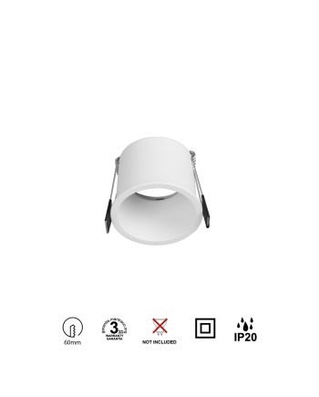 MALT * EMPOTRABLE GU10 BLANCO